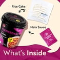 thumbnail image 4 of O’Food Original Tteokbokki, Gluten-Free Korean Rice Cakes, Authentic Spicy Korean Street Food Snack, Perfect with Cheese and Ramen Noodles, Ready to Eat, No MSG, No Corn Syrup (Pack of 1), 4 of 5