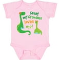 thumbnail image 3 of Inktastic My Great Grandma Loves Me Boys Baby Bodysuit, 3 of 5