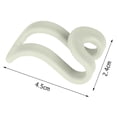 thumbnail image 6 of SUTENG 30 Pcs Clothes Hanger Connector Hooks, Outfit Hangers, Velvet Hanger Cascading Hooks, Hanger Extender Clips, Velvet Huggable Hangers Accessory, Heavy Duty Space Saving for Closet, 6 of 6