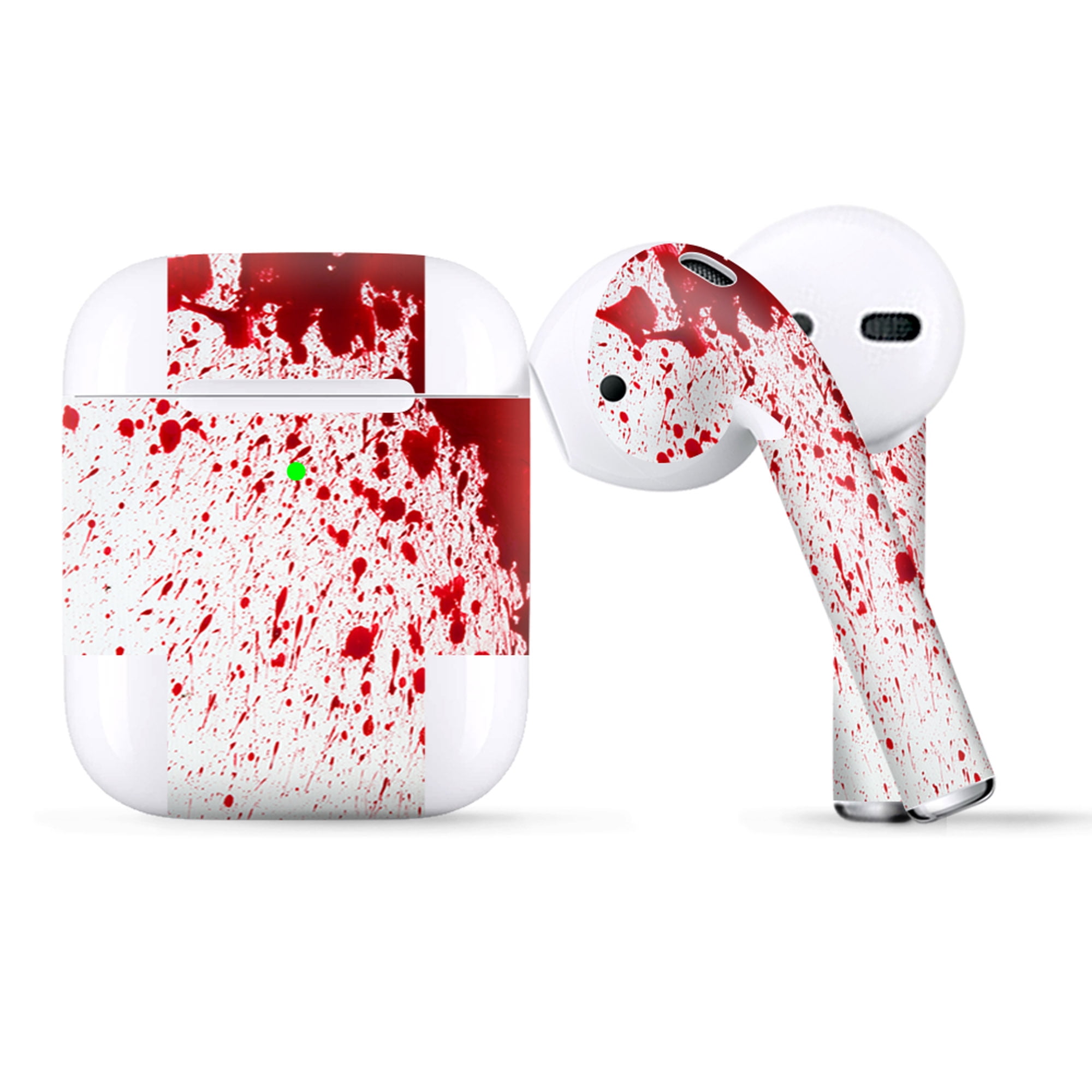 kontrollere Vejrtrækning Trin Protective Skin Wrap for Apple AirPods, Vinyl Sticker Cover Decal, Blood  Splatter Dexter - Walmart.com