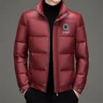thumbnail image 3 of Ropa de diseñador de lujo Chaqueta de plumón de alta gama para hombre Chaqueta térmica de manga larga gruesa con relleno de plumón de ganso para hombre 2024, 3 of 5