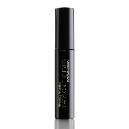 EASY ON THE EYES Sensitive Eye Mascara, Black/Brown (0.35 oz) By Beautify Beauties. Gives You Natural Looking Lashes. Non irritating, Great for Sensitive Eyes,