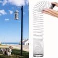 thumbnail image 4 of Bamboohart 2pcs Squirrel Proof Metal Spring Devices - Durable Hanging Squirrel Barrier Baffle Bars  Secure Spring Guard for Outdoor Bird Feeders & Garden Protection  Squirrel Barrier  Fun, 4 of 7