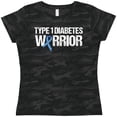 thumbnail image 3 of Inktastic Type 1 Diabetes Warrior Women's T-Shirt, 3 of 5