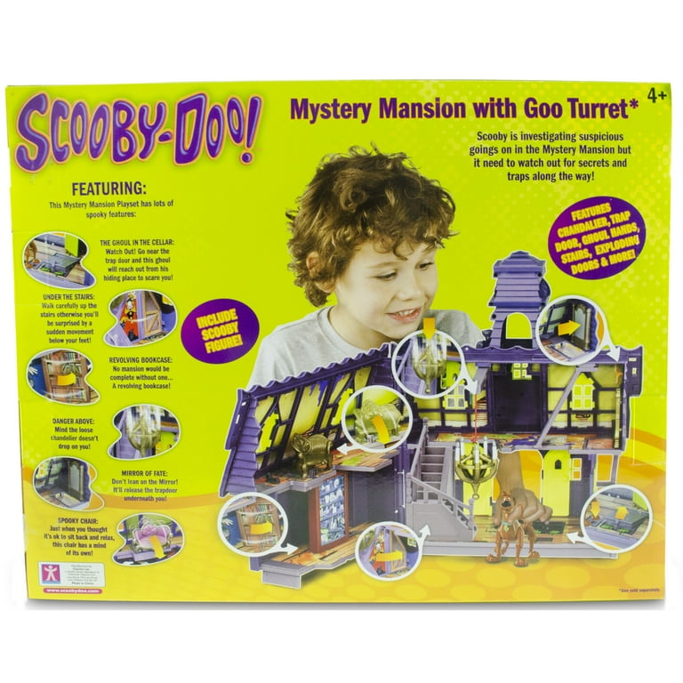 Scooby Doo Goo Crew Mystery Mansion with Goo Turret Playset