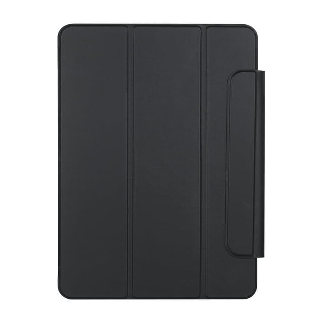Tignapoo Magnetic Dual-Sided Tablet Case with Auto Sleep/Wake Feature, Stain-Resistant and Easy to Clean Design for iPad Pro 12.9 (2018/2020/2021) - Stylish Black Finish