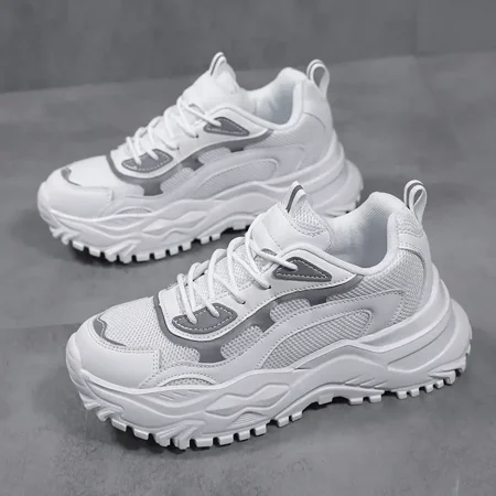 

Women‘s Lightweight & BreathableMesh Chunky Sneakers Casual Lace Up Low Top Running Shoes Women‘s Footwear