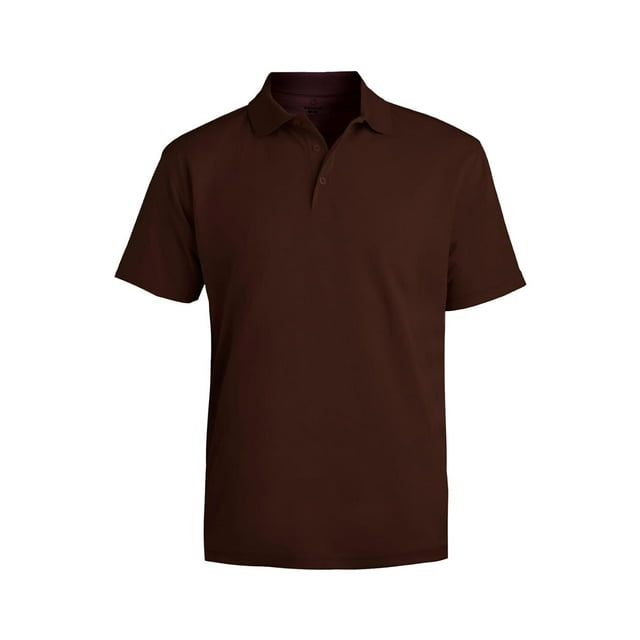 Edwards Polo à Manches Courtes en Maille Haute Performance pour Hommes