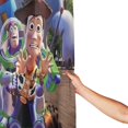 thumbnail image 4 of Cortina de ducha de tela de poliéster impermeable Toy Story, decoración de baño, kit de cortina de ducha con ganchos, 72 x 72 pulgadas, 4 of 8