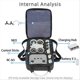 thumbnail image 2 of Carrying Case Single-Shoulder Bag Waterproof Sotrage Bag black, 2 of 5