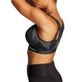 thumbnail image 3 of Women's Champion Motion Control Zip Front Sports Bra Black 40DD, 3 of 4