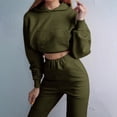thumbnail image 7 of Dyegold Women's Two Piece Outfits Matching Sets Long Sleeve Hoodies Tops Pants Tracksuit Lounge Sets Teen Girls Sweatsuits, 7 of 7