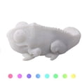 thumbnail image 2 of Luz De Noche Led Adorable Mascota Camaleón Linterna Inducción Decoloración Atmósfera Lámpara De Noche Clap Batería Usb Alimentación Noticed HA023719-00, 2 of 7