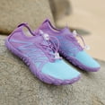 thumbnail image 3 of Womens Mnes Non Slip Water Shoes Lightweight Quick Drying Barefoot Shoes Breathable Wide Toe Box Slip On Sneakers Black Size 9, 3 of 7