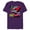 Purple, variant on Disney and Pixar’s Cars Mach Speed Lightning McQueen Racing - Short Sleeve Blended T-Shirt for Adults - Customized-Dark Heather