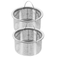 thumbnail image 1 of IDEANATEGRATE 2Ud Colador Para Fregadero De Cocina Y En Inoxidable Práctico Para Evitar Obstrucciones, 1 of 6