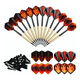 thumbnail image 1 of 124 Piezas Juego Dardos De Metal. 100 Puntas Suave+12 Alas Xtellar multicolor, 1 of 4