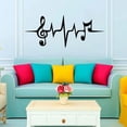 thumbnail image 1 of Ounissouiy Personalice el estilo del hogar con la falta de notas musicales, pegatina de pared, papel tapiz, decoración de la sala de estar del Type3 NO3, 1 of 5