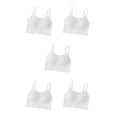 thumbnail image 2 of Tank Crop Top Bra Minnieouse Lencería sexy transpirable cómoda ropa interior sin costuras Bralette color sólido, 2 of 6