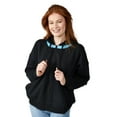 thumbnail image 2 of Chococat Cosplay Long Sleeve Women's Black Zip Hoodie XXL, 2 of 6