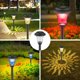 thumbnail image 2 of Trajes de lámpara al aire libre Irfora 6 paquetes de luces solares para césped con detección de luz para exteriores, resistente al agua, proyección de paisaje de jardín, lámpara de estaca de tierra Irfora Trajes de lámpara al aire libre, 2 of 7