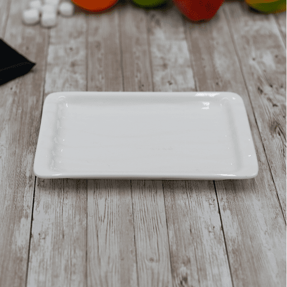 WILMAX FINE PORCELAIN SET OF JAPANESE STYLE DISHES (8.5” X 5.5” / SET OF 6)