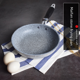 thumbnail image 1 of Sartén de piedra Maifan de estilo japonés, sartén antiadherente, sartén pequeña de 20 cm, sartén grande honda de 26 cm y 28 cm, olla antiadherente, 1 of 4
