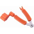thumbnail image 2 of HUGFEGWE Professional Guitar String Winder Cutter and Bridge Pin Puller, Guitar Repair Tool Functional 3 in 1 (Orange) AZ824-13094, 2 of 4