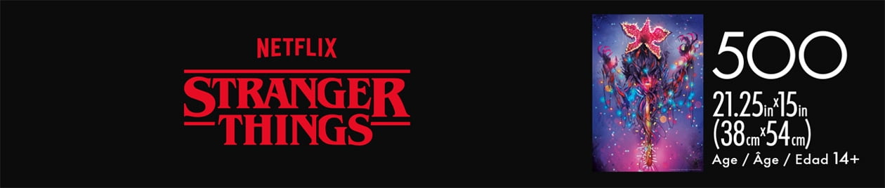 Buffalo Games Demogorgon Lights 500-Piece Interlocking Jigsaw Puzzle for Adults Ages 14-99 Years