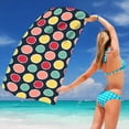 thumbnail image 5 of Clearance Under $5!Yyuenw Watermelons and Strawberries Beach Towel Microfiber Sand Free Towels for Adult Kids Quick Dry Ultra Absorbent Soft Pool Travel Swim Bath Shower Towel Gifts 30 x 60 inch, 5 of 5
