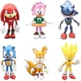 thumbnail image 1 of Toy LUTFI Sonic Anime The Hedgehog, 6 unidades, figuras de 6 cm, 1 of 7