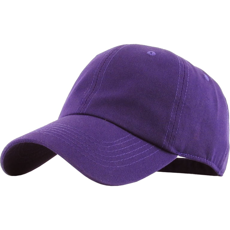 Classic Unisex Cotton Adjustable Low Crown Baseball Cap  display picture 1