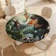 thumbnail image 4 of Jack el cazagigantes-theme Fitted Round Tablecloths Elastic Edged Table Covers Waterproof Table Cloth for Kitchen Holiday Party Tables Decor 120cm, 4 of 6