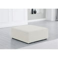 thumbnail image 2 of Meridian Furniture Cube Crème Durable Composant Modulaire en Lin, 2 of 3
