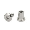 thumbnail image 3 of Uxcell 6mmx16mm Metal Hex Socket Countersunk Head Cap Screw Bolts Nuts 10 Pack, 3 of 5