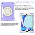 thumbnail image 4 of Dteck Rugged Case for 10.2-inch iPad 9th/ 8th/ 7th Generation with Shoulder Strap, Shockproof Case with Pencil Holder Rotating Handle Grip Stand Case for iPad 10.2" 2021/2020/2019,Purple, 4 of 8