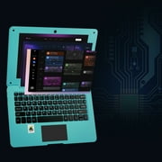 T&C Laptop Computer-10.1 Inch Kids Laptop powered by Android 7.1.1 OS, 2gb Ram +32gb, Bluetooth, Wi-Fi- Blue