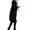Black, variant on ASEIDFNSA Women's Winter Thickening Jacket 2023 Solid Elegant Zipper Hooded Coat Outwear With Pocket Sweatshirts Clothing S Grey