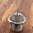 thumbnail image 6 of Stainless Steel Tea Infuser Ball, Fine Mesh Hanging Tea Strainer for Loose Leaf Tea, 2.2 Inch Reusable & Easy to Clean Tea Ball, for Mug, Cup, Eco-Friendly Alternative to Tea Bags, 6 of 7