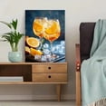 thumbnail image 5 of Aperol Spritz Cocktail Canvas Print Wall Art for Home Bar Kitchen Restaurant Cafe Apartment Decor, 5 of 8