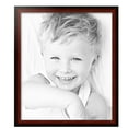 thumbnail image 2 of ArtToFrames 23" x 27" Honors Mahogany with Black Picture Frame, 23x27 inch Brown Wood Poster Frame (WOM-5154), 5 Pack, 2 of 6