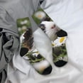 thumbnail image 5 of Susaid Daisy Guinea Pig Print Men's Moisture Wicking Cushioned Crew Work Boot Socks Suitable for Size 36-45, 5 of 6