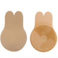 thumbnail image 1 of Cache-Tétons Invisible Adhésif avec Trou Respirant 2x Silicone Rehausseur Soutien-Gorge Invisible Cache-Tétons, 1 of 2