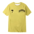 thumbnail image 3 of Bibifish Mens T Shirt Short Sleeve Crew Neck Color Block Print Athletic Tees Summer Casual Sports Workout Tops, 3 of 4
