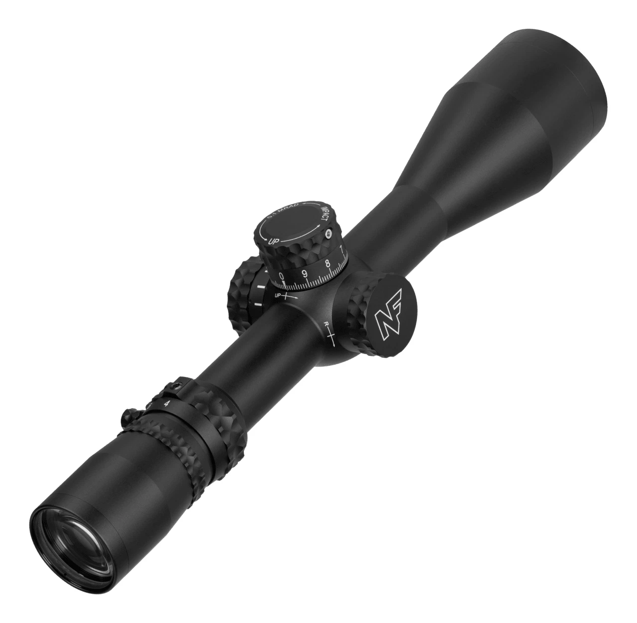 Nightforce NX8 4-32x50mm F1 Riflescope, Mil-XT Reticle, 8x Zoom, ZeroStop, ED Glass, 30mm Tube, Black (C634)