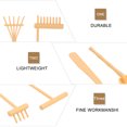 thumbnail image 3 of 6pcs Zen Rake Tools Sand Smoothing Rake Sand Rake Push Tools Mini Rake Toys, 3 of 6