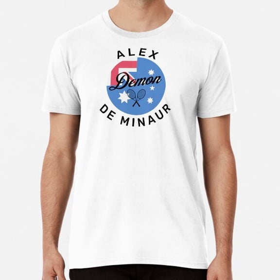 Alex Demon De Minaur fan Premium T-Shirt S to 3XL Made in the AU/USA T-Shirt