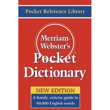 Merriam-webster's Pocket Dictionary