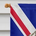 thumbnail image 3 of English Setter with English Union Jack British Flag Flag Canvas House Size, 3 of 4