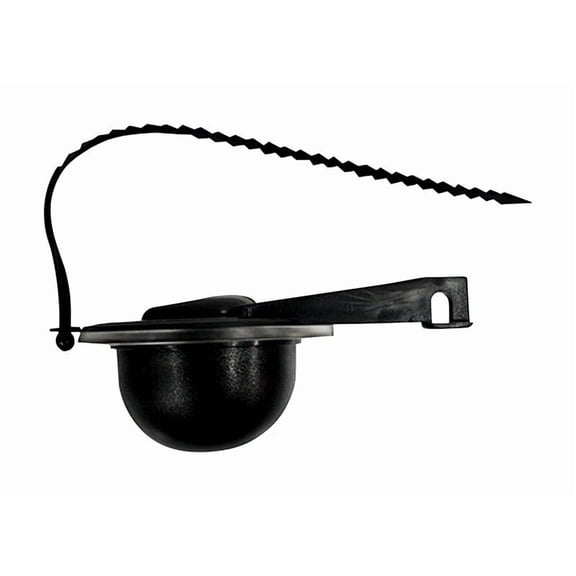 CIRCLE- Cato C380100 Plastic Construction Black Toilet Tank Flapper 2-1/2X5-1/2X4 In.